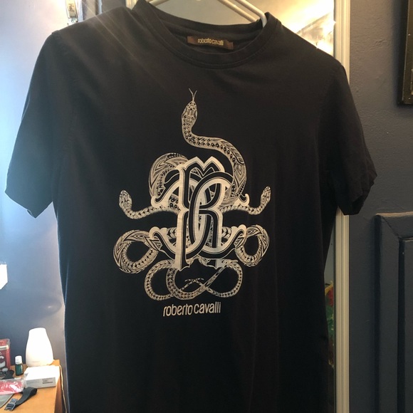 Authentic Roberto Cavalli Mens T Shirt - Picture 1 of 5